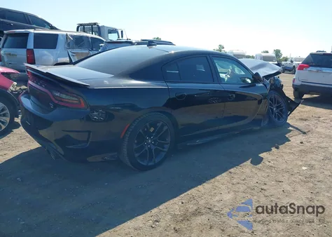 2023 Dodge Charger Scat Pack из США, поврежденный, VIN 2C3CDXGJ3PH506439